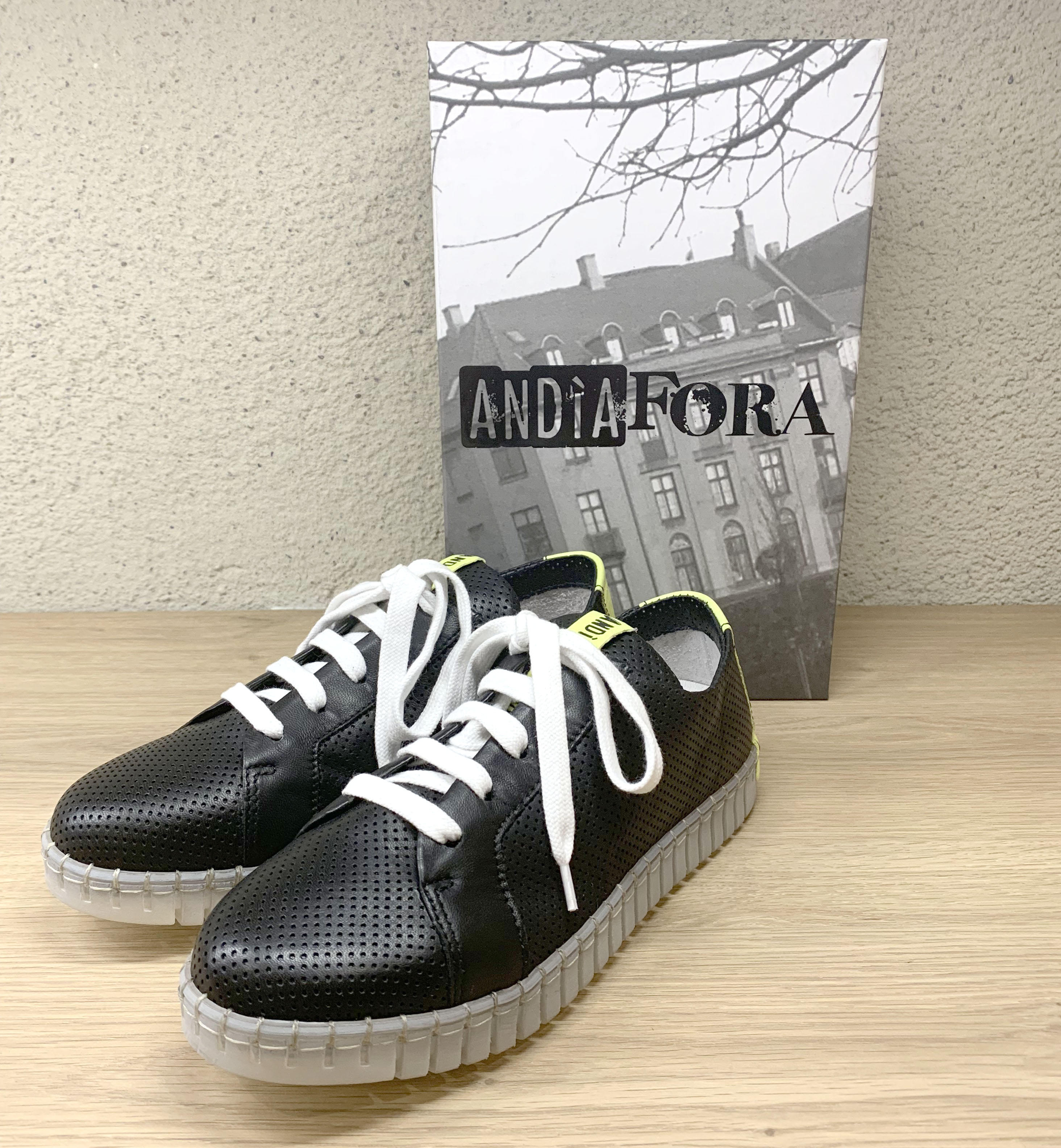 新品！◆ANDI AFORA レザー スニーカー 41◆アンディアフォーラ